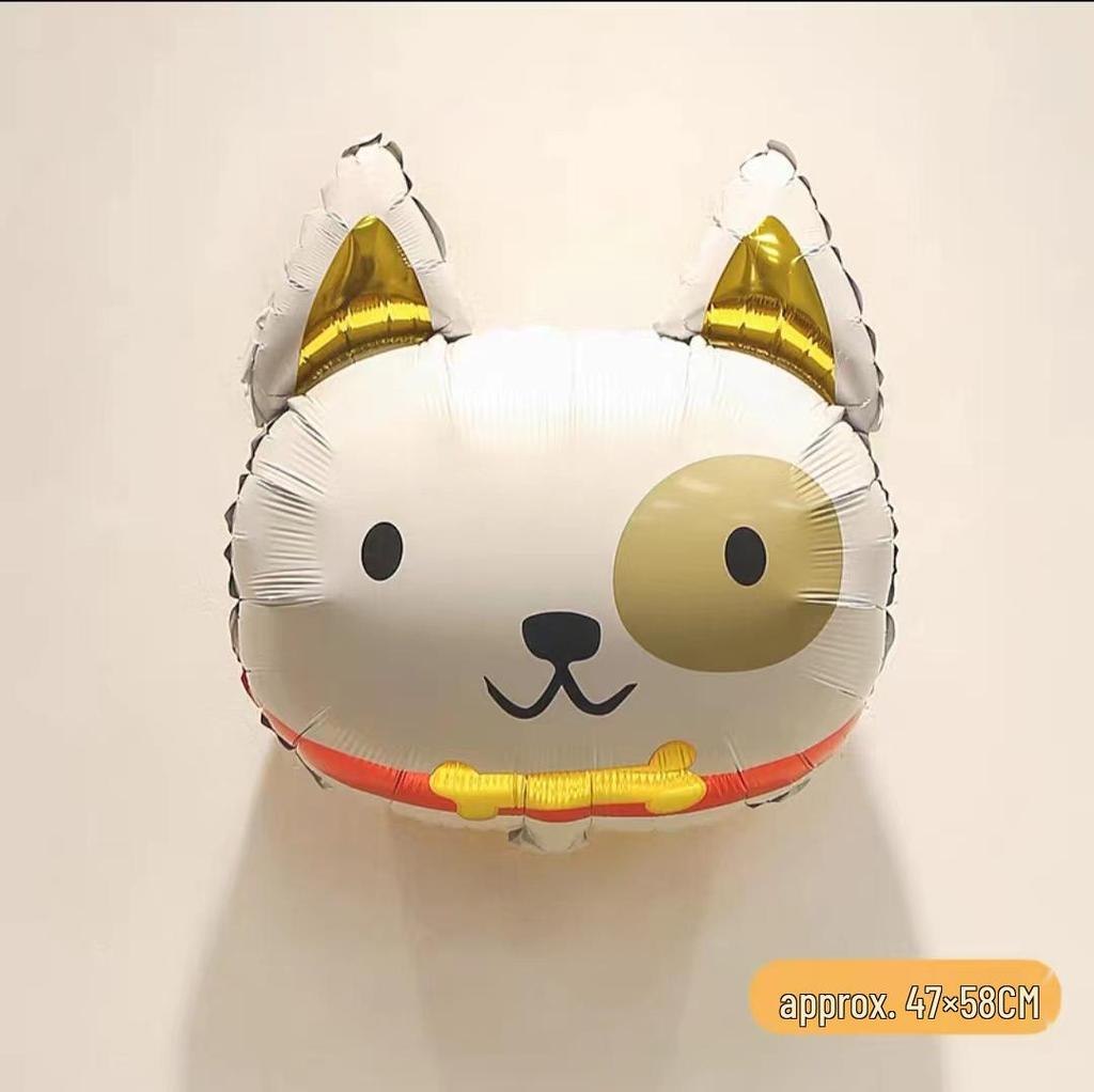 Baby Birthday & Back-to-School Cartoon Animal Balloons for Kids' Party - Giraffe & Elephant Theme