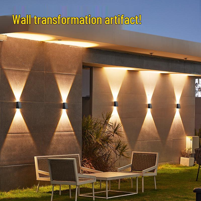 Super Bright Waterproof Solar Garden Wall Lights for Outdoor Decoration