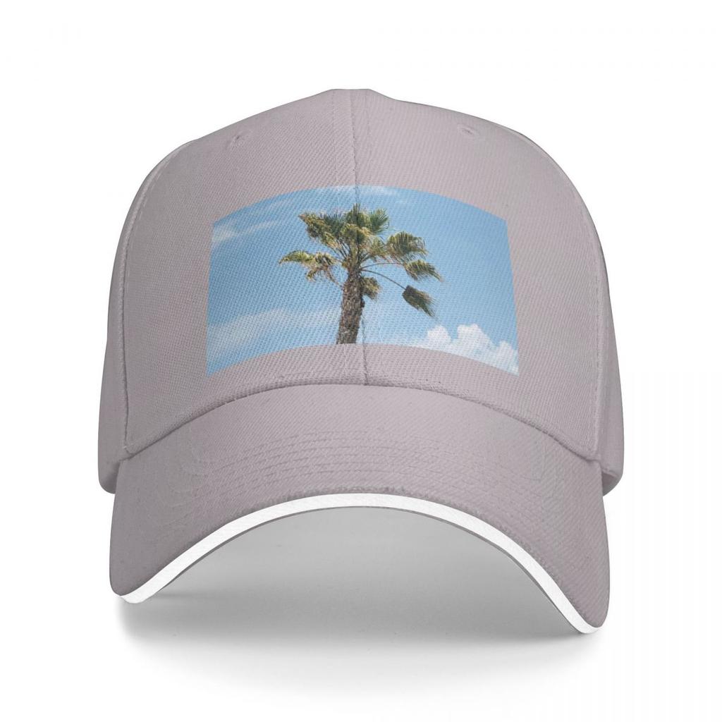 Palm Tree Sky Baseball Cap New Hat Beach Bag Fluffy Hat Women'S Cap Unisex'S