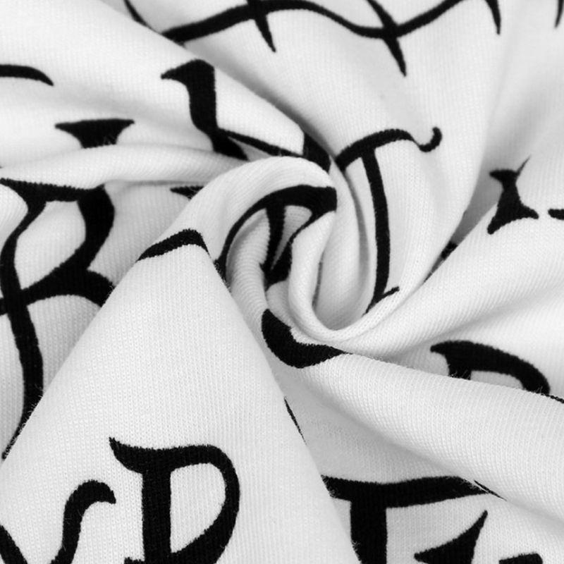 Adorable Halloween Baby Boy Girl Cotton Top T-shirt With Stripe Long Pants Set