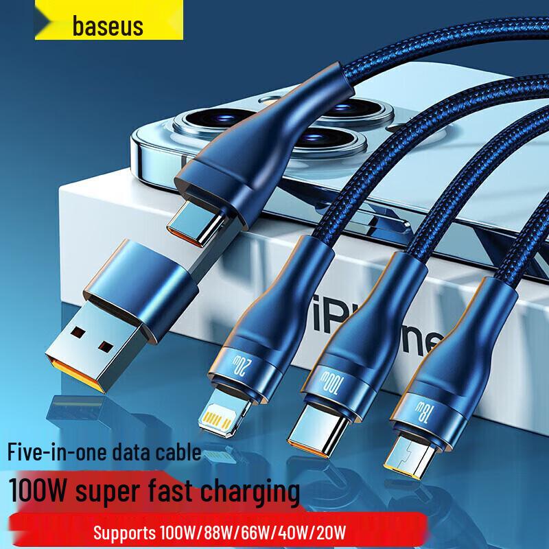 Baseus 3-in-1 PD Fast Charging Cable