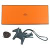 Makelloser HERMES Taschenanhänger Rodeo Charm Pegasus PM Anyo Miro Damen Gebraucht