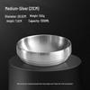 Korean Style Stainless Steel Double-Layer Bowl Set