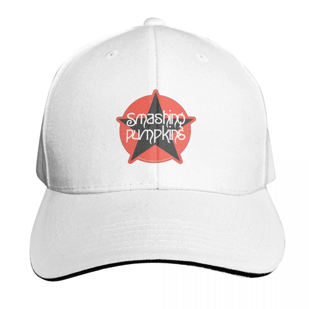 Best of Classic BandThe Smashing Pumkins Logo Baseball Cap Golf Hat Unisex Rave Unique hats For Girls Unisexs