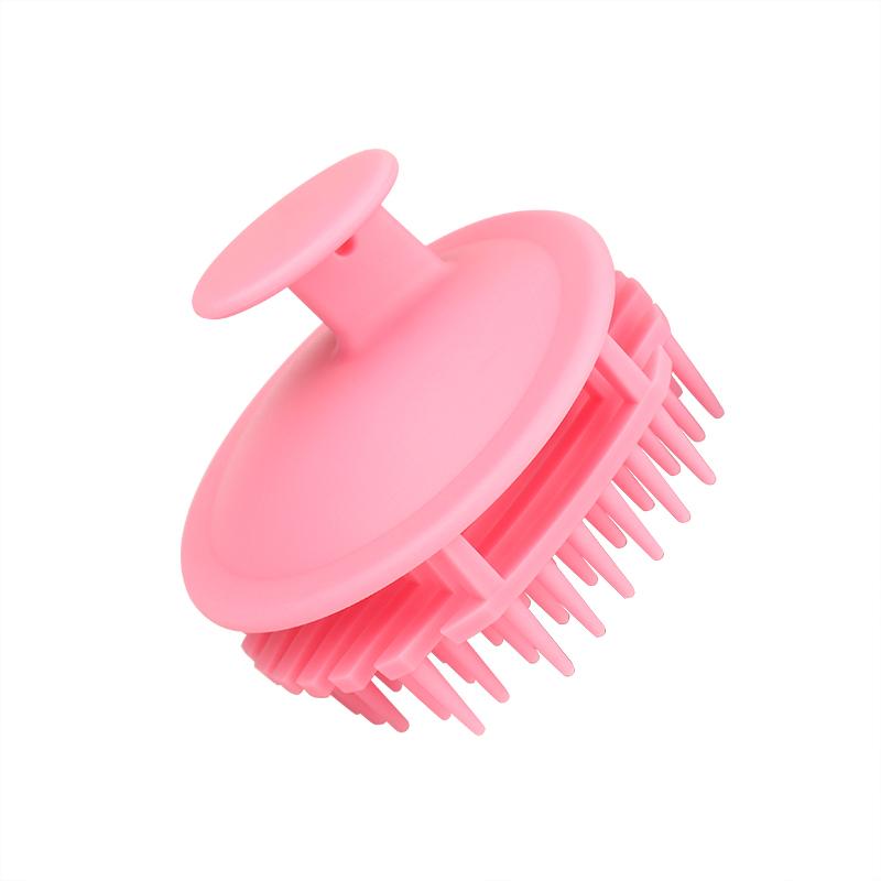 1pc scalp massage shampoo brushes,soft silicone bristles, exfoliating ventilated hair brush For Hair Accessories