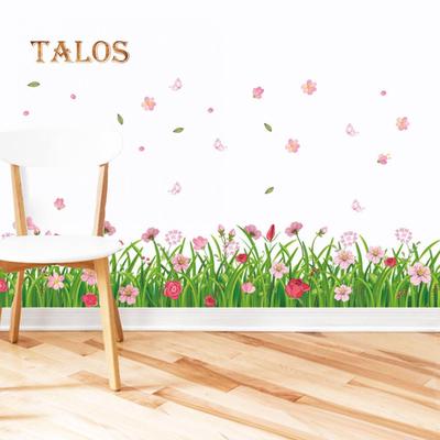 Samolepky na zeď květinové umělecké samolepky Odnímatelné domácí dekorace pro dekorační potřeby do obývacího pokoje