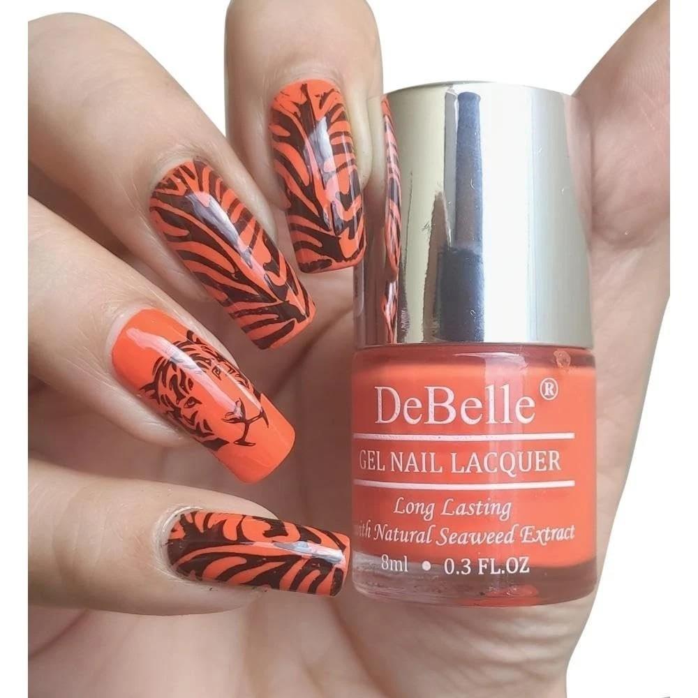 Debelle Gel Nail Polish Apricot Brulee (Dusty Orange Nail Paint) - 8Ml