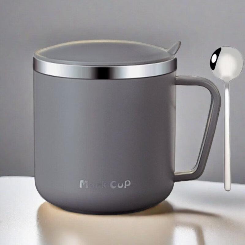 ZISIZ Portable Stainless Steel Mug with Lid