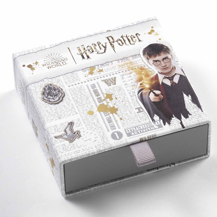 HARRY POTTER Sterling Silver Golden Snitch Ring Large
