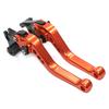 CNC Aluminum Brake Clutch Lever Short Long Adjustable Yamaha YZF-R1 R1M R1S Motorcycle Upgrade