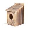Outdoor Birdhouse Wooden Nest Box Hanging Bird House for Garden Tree Birds Parakeet Breeding Outside