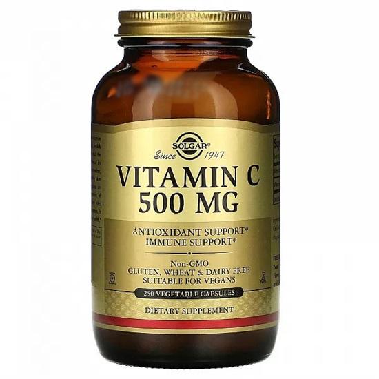 Solgar - Vitamin C, 500 mg.