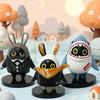 Zenless Game Zero Zone Bamboo Cute Cartoon PVC Soft Rubber 3D Keychain Accessory Decorative Figurine Dolls Ornament Gifts