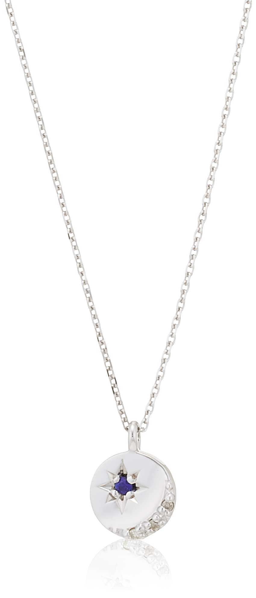 

Estelle September Birthstone Sapphire Silver Rhodium Plated Pair Necklace (Web Exclusive) 0452-6931-0019-0000