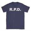 STARS Raccoon Police DepartUnisext T Shirts Unisex WoUnisex Pure Cotton Vintage TShirts Round Collar Tee Shirt Clothing Big Size