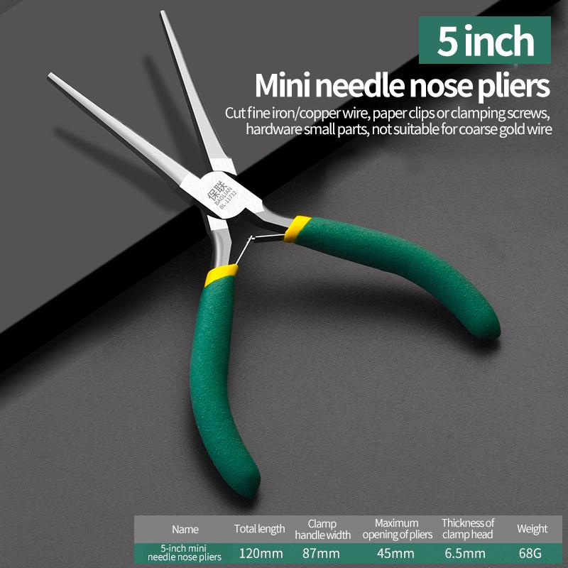 1 Inch Mini Pliers New Jewelry Making Beading Multifunction Tool Diagonal Steel Wire Pliers for Jewelry Making DIY Tools
