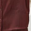 Women's Plus Size 2-Piece Set, Short Sleeve Button Top & Wide Leg Pants (XL-5XL)