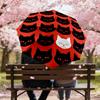 Unique White Cat Amongst Black Cats Umbrella: Outdoor Adventure Essential with Automatic Opening & Closing, Lightweight and Durable for Travelers 137
