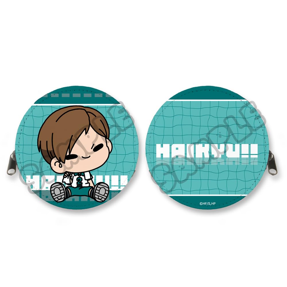 7th Edition Round Coin Case M OE "Haikyu!!" [Kenji Futakuchi] Everyone's Mochocho!