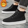 Mode Winter 2025 Herren Fleece Schneestiefel Warme Dicke Baumwolle Kurze Stiefel Schnürschuhe Rutschfeste Herren Sneaker Botas Para Hombre Größe 39-46