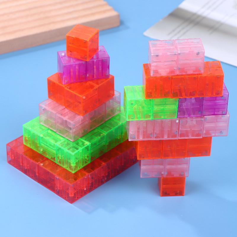 38/68/100Pcs Color Magnetic Building Blocks Cube Toys For Exquisite Holiday Gifts Magnetic Square Building Blocks