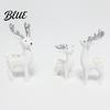 Mini Elk Statue Cute Woodland Dashboard Pcs 3 for Car Deer Figurines Animal Decoration Miniature Creative Gift Lovers Reindeer