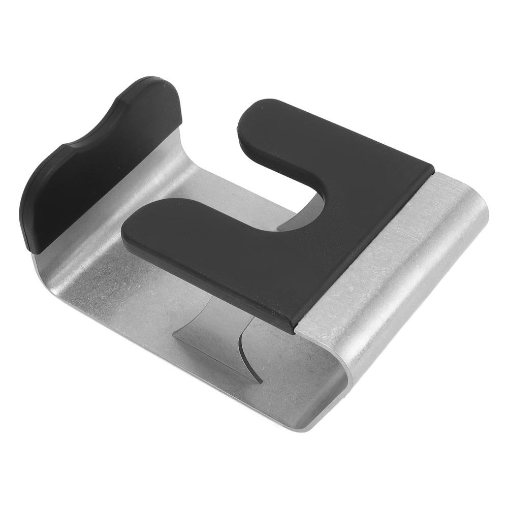 Universal Fit Coffee Tamping Station Silver Color Espresso Portafilter Stand  For Espresso Machine