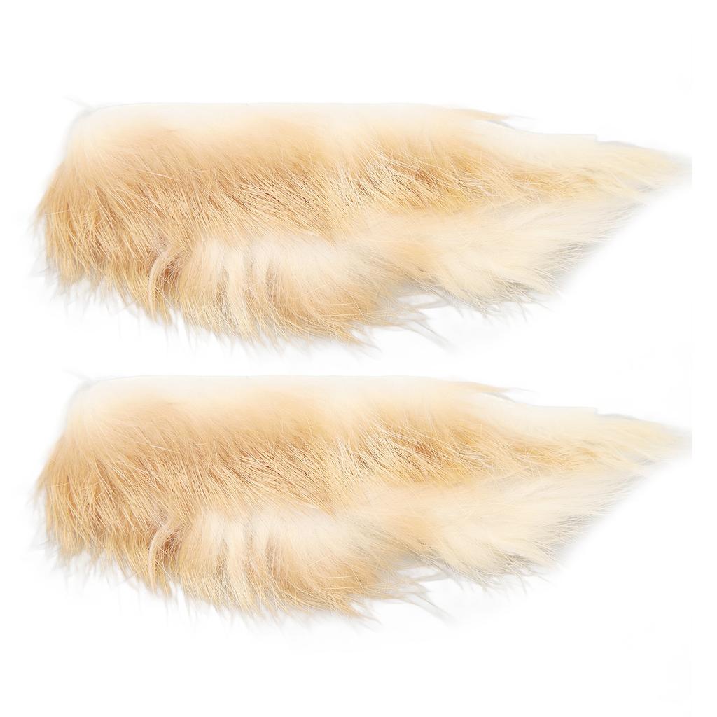2pcs Rabbit Hair Shock Absorber Highly Efficient Lightweight Rabbit Hair Bowstring Noise Dampeners