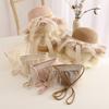 Children Sunscreen Sun Hat Kids Girls Summer Fashion Straw Hat And Bag For Girls Cool Hat Girl Cute Breathable Baby Accessories