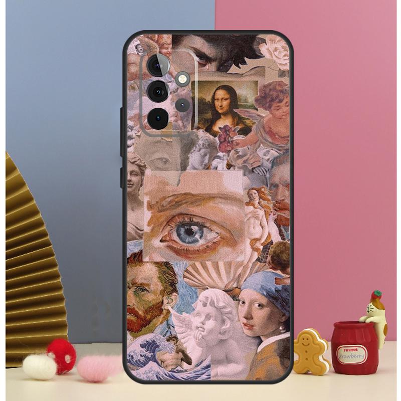 Renaissance art Painting Phone Case For Samsung Galaxy A12 A32 A52 A14 A24 A34 A54 A53 A33 A13 A15 A25 A71 A51 Cover