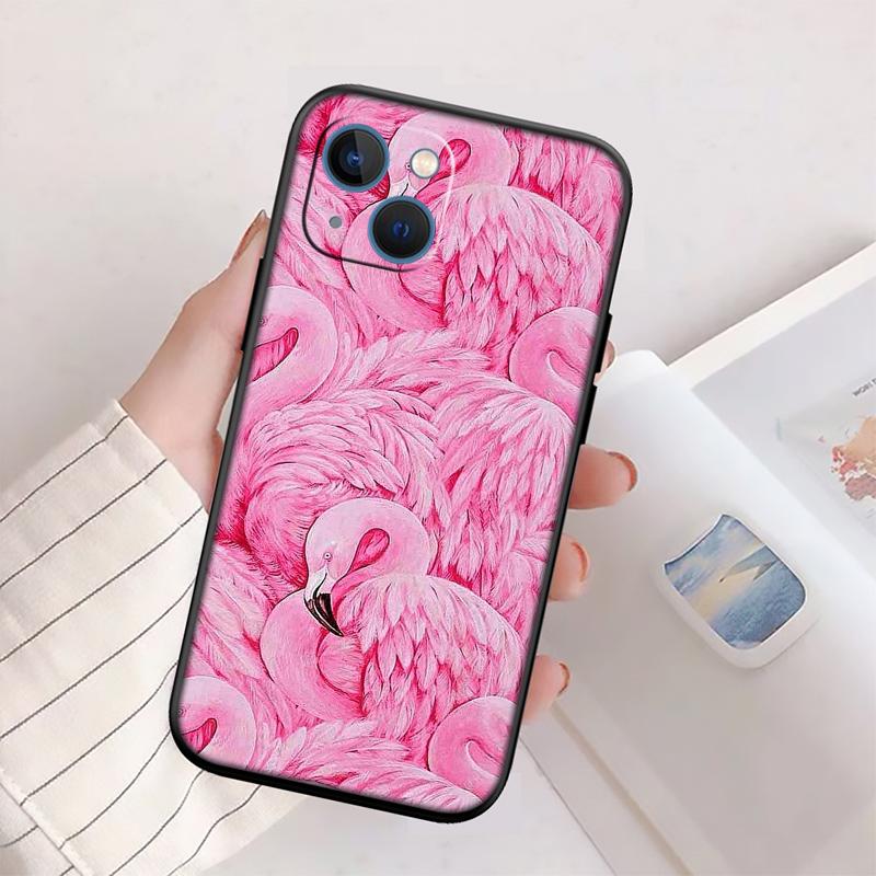 

RP31 Flamingos Pink bird Shell Phone Case for Samsung Galaxy Note 10 20 S23 S24 S25 Ultra FE Plus Edge Lite A02S A35 A07 A17 Galaxy S24