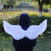 Adjustable Angel Wing Straps 2Pcs Feather Wings for Women Girls Fairy Costume Compact with Elastic Halloween Cosplay Party Stage Performance
