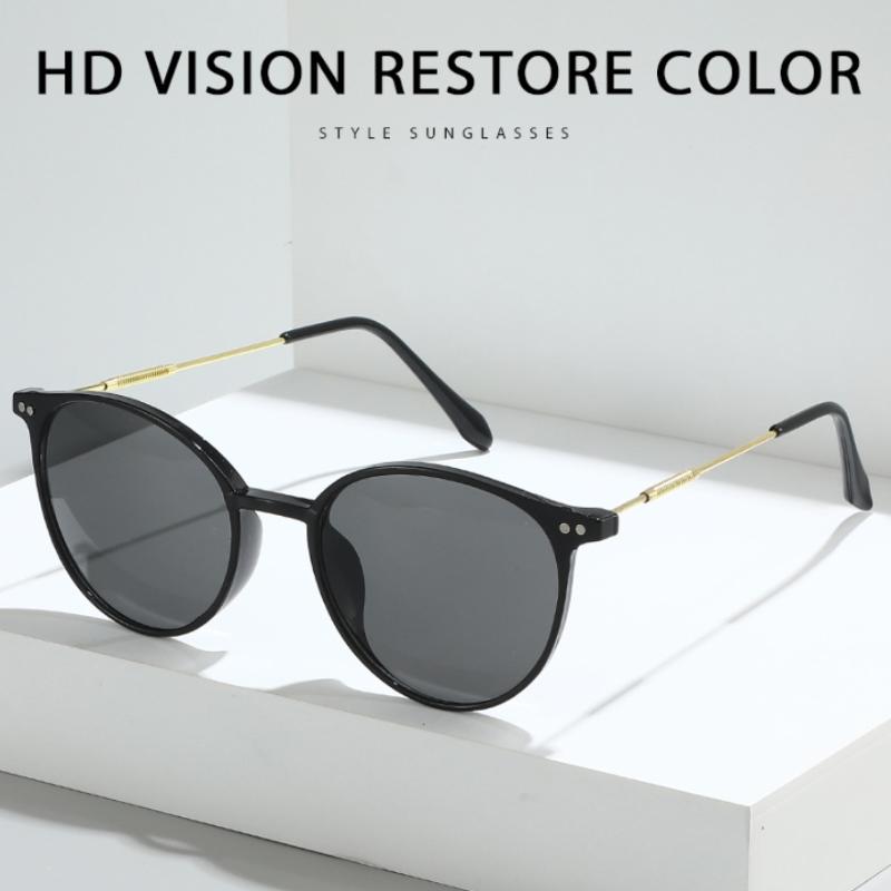 2 Stück Damen Süße Schmale Katzenaugen Brillen Herren Vintage Schmale Katzenaugen Sonnenbrillen Modische Brillen