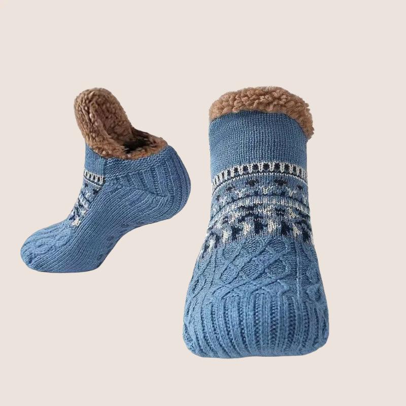 Thick Floor Socks For Men And Women, Warm And Non- For Winter, Perfect For Home Use.