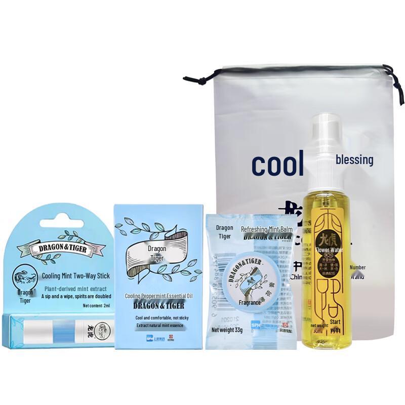 Longhu Peppermint Cooling Relief Set
