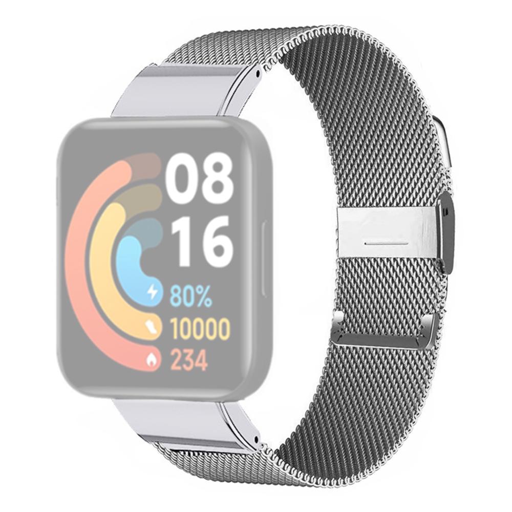 For Xiaomi Redmi Watch 2/Watch 2 Lite Mesh Milanese Band Stainless Steel Watch Strap