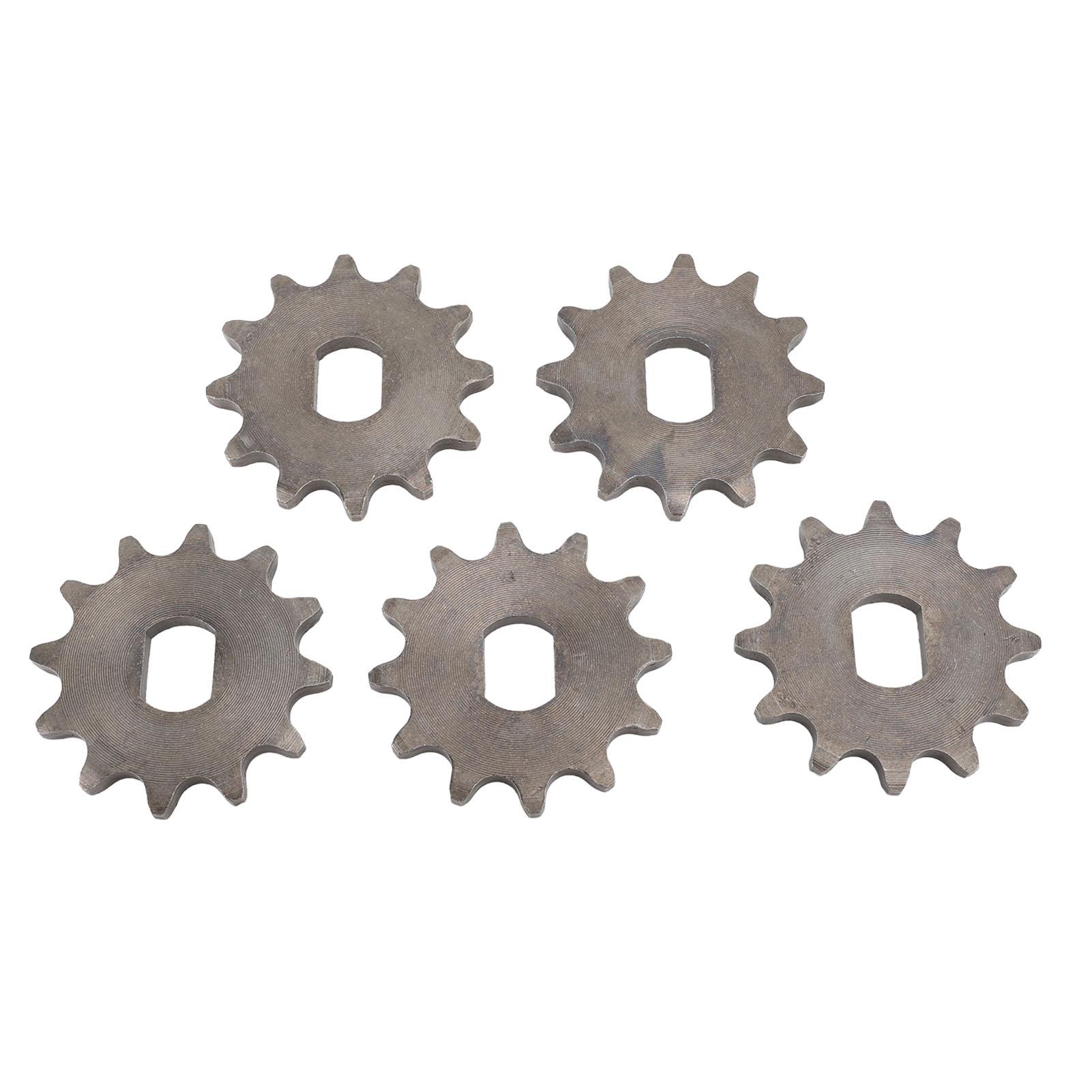 

5 шт. Звездочка двигателя 420 Сталь 12x17 мм Внутренний диаметр Моторная цепная звездочка для высокоскоростного двигателя MY1020