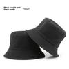Female Spring and Autumn Personality Double-sided Light Plate Solid Color Bucket Hat Outdoor Sunscreen Sunshade Sun Hat Basin Hat