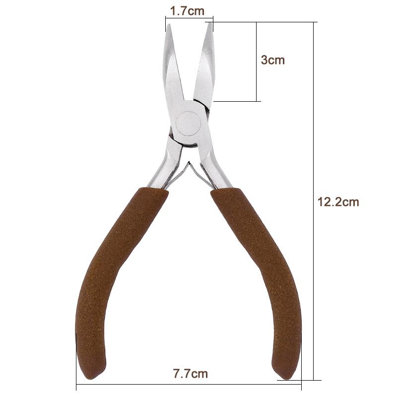 Professional Jewelry Making Tools Jewelry Pliers Needle Nose Pliers Round Wire Cutters for Supplies Wrapping DIY Crafts Beading