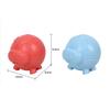 Durable Rubber Chew Toy for Dogs Funny Animal Shaped Teeth Cleaning Gnawing Sound Dog Interactive Toy English Bulldog Stuff