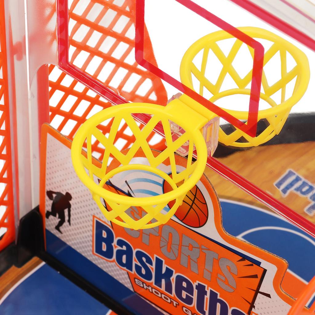 Jogo de Arremesso de Basquete 2 Jogadores Arremesso com o Dedo Mesa de Escritório Jogos de Arcade de Basquete Reduzir o Estresse Brinquedo Esportivo para Meninos Meninas