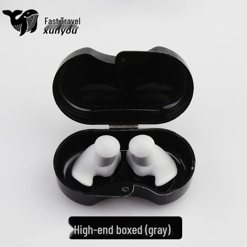 

Professional Silicone Waterproof Nose Clip & Non-slip Spiral Earplugs Set