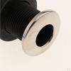 90 Degree Thru-hull Fitting Marine Boat Hose with Stainless Rim