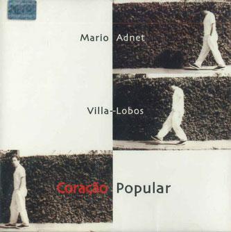 

CD MARIO ADNET - Villa-lobos Coracao Popular 325912003122 UNIVERSAL Japan Obi Latin Used