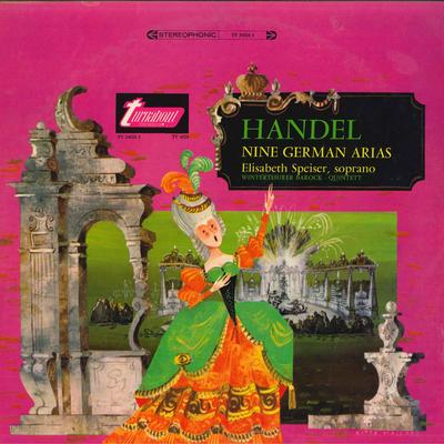 LP Record GEORG FRIEDRICH H?NDEL, ELISABETH S - Nine German Arias TV34024S Turnabout US Classical Used