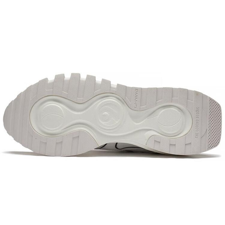 Li Ning Fangyuan EVO Comfortable Breathable Low Top Sports Casual Shoes Men's White Blue AGCR227-6