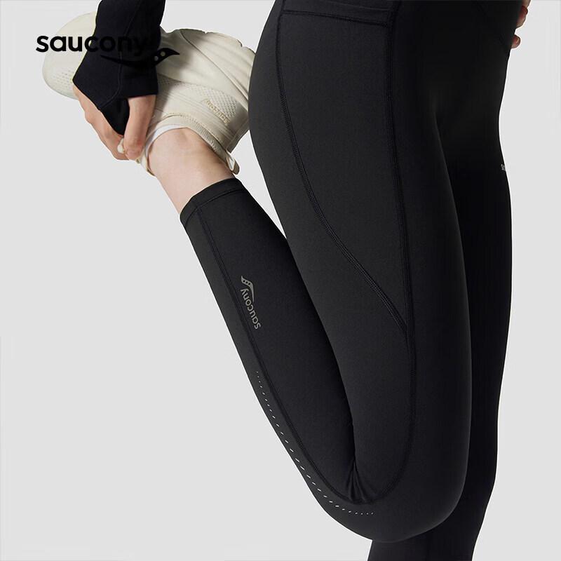 Saucony Women's High-Waist Slim-Fit Elastic Leggings