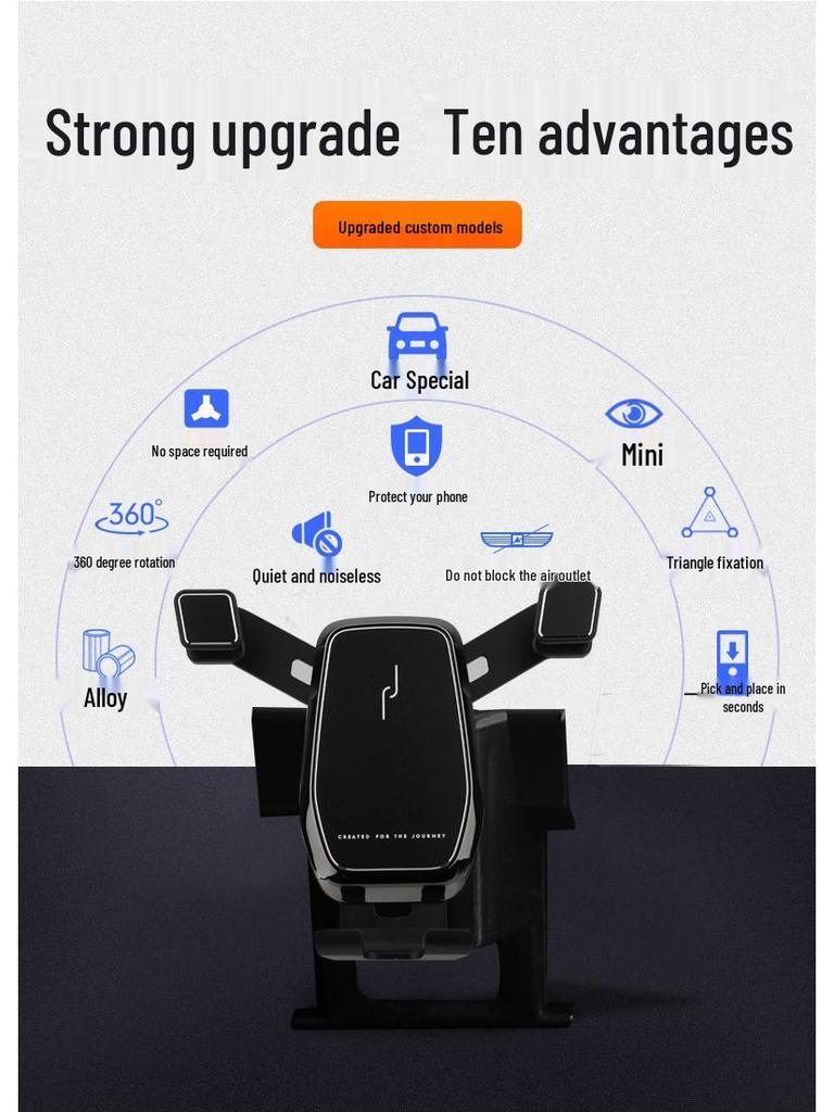 Phone Holder for Volkswagen Tiguan L, Tiguan X, Tuyue, Tayron, Tayron X