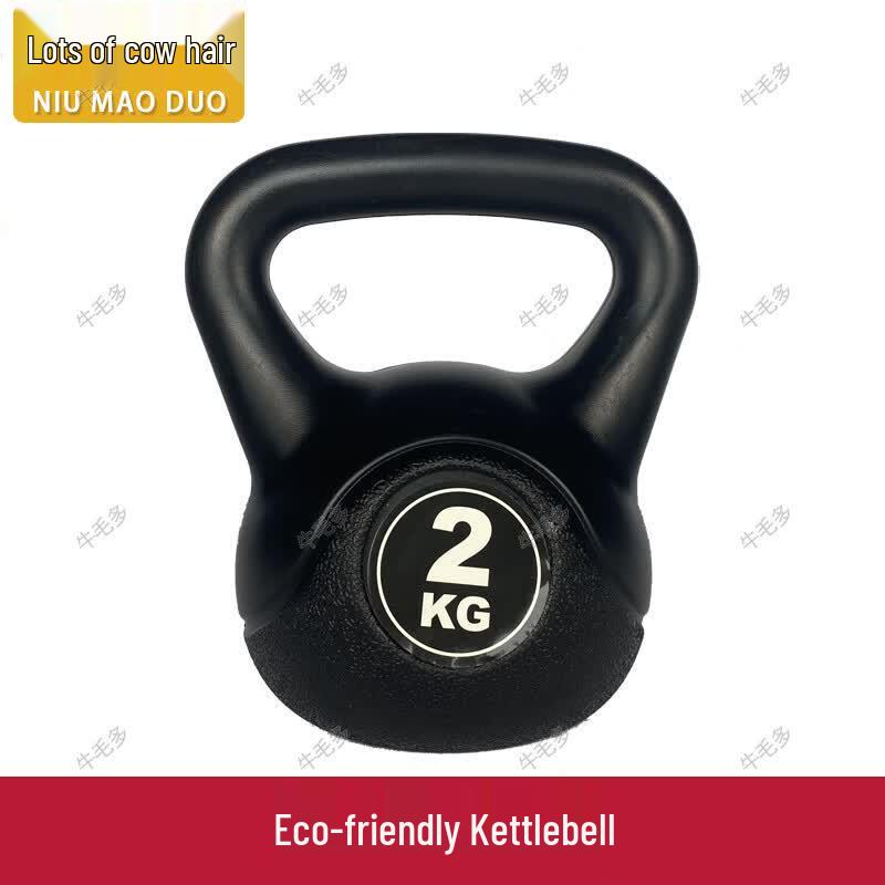 Eco-Friendly Solid Cast Iron Kettlebell for Home Gym