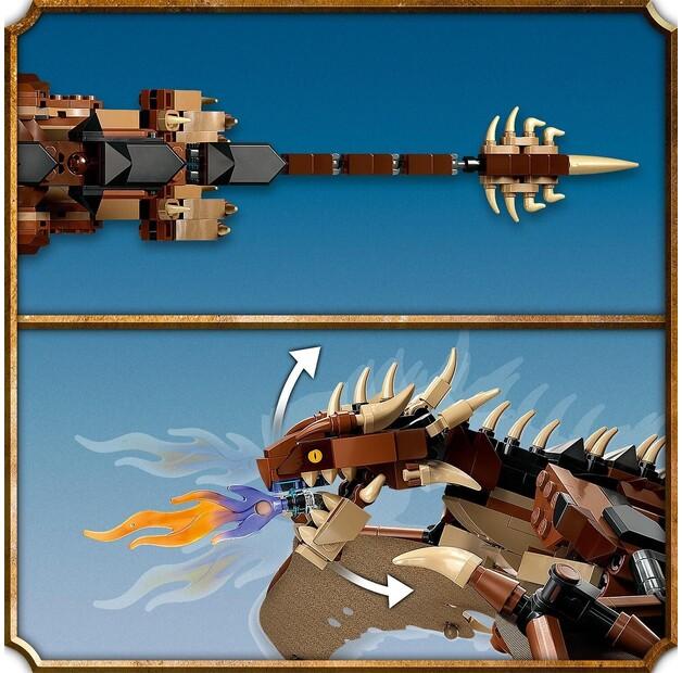 LEGO Harry Potter 76406 Dragonul Maghiar cu Corne